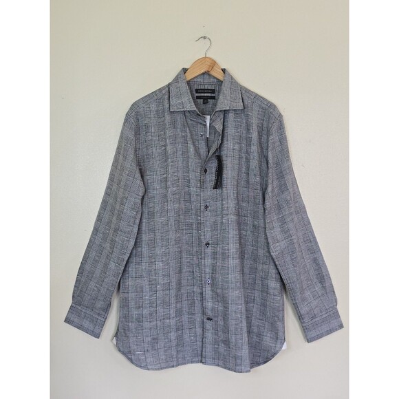 New Banana Republic Tailored Slim Fit Linen Blend Mens Size Large Quiet Luxury
